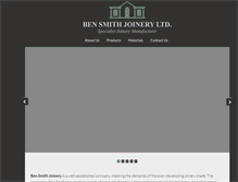 Tablet Screenshot of bensmithjoinery.co.uk